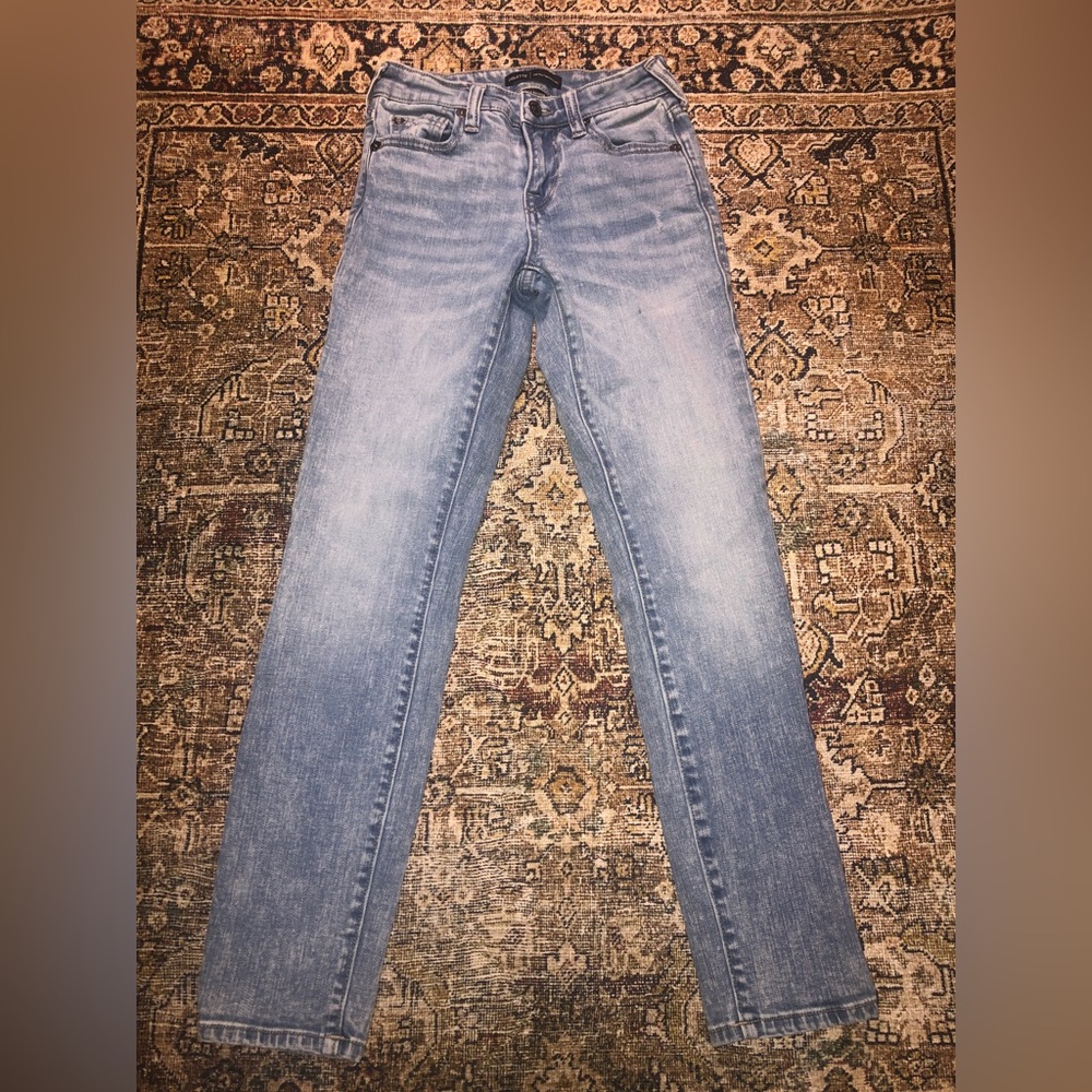 Size 23 True Religion Colett Slim Straight Cut Jeans